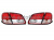 Nissan Maxima QX III (00-03) фонари задние светодиодные красно-хромированные, комплект 2 шт.