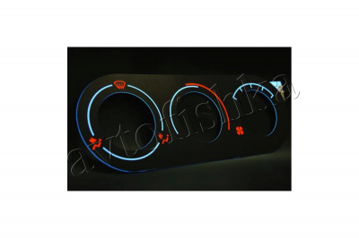 Ford KA светодиодные шкалы (циферблаты) на климат